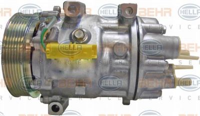 Hella 8FK 351 334-191 компрессор, кондиционер на FIAT ULYSSE (179AX)