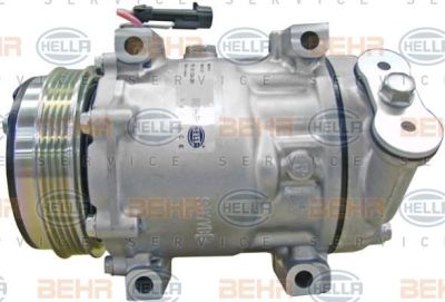 Hella 8FK 351 334-251 компрессор, кондиционер на FIAT DUCATO c бортовой платформой/ходовая часть (244)