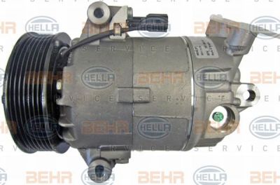 Hella 8FK 351 340-341 компрессор, кондиционер на NISSAN X-TRAIL (T31)