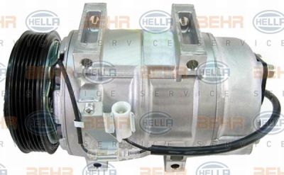 HELLA Компрессор кондиционера VOLVO V70/S60/S80/ 2,4-3,0 00-06 (8FK351109-761)