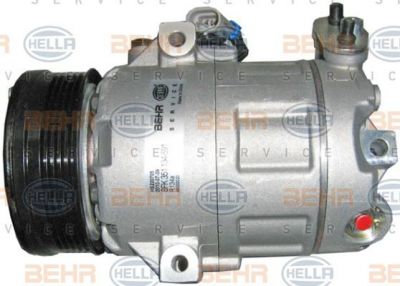 HELLA Компрессор кондиционера: Astra G/Zafira/98-05/1.4/1.6/1.8/2.0 (8FK351134-591)