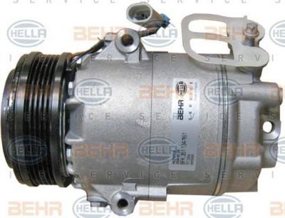 HELLA КОМПРЕССОР, КОНДИЦИОНЕР - ЛЕГКОВОЙ АВТОМОБИЛЬ - 12V (8FK351134-761)