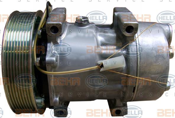 HELLA КОМПРЕССОР, КОНДИЦИОНЕР - АВТОМОБИЛЬ КОММЕРЧ. НАЗНАЧЕНИЯ - 24V (8FK351135-191)