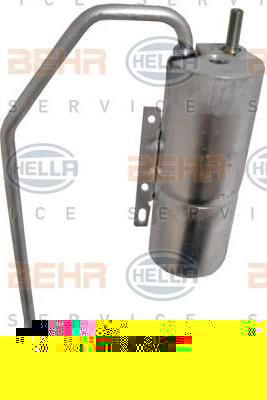 Hella 8FT 351 192-521 осушитель, кондиционер на OPEL VECTRA C универсал