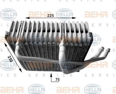 Hella 8FV 351 210-771 испаритель, кондиционер на SKODA OCTAVIA Combi (1U5)