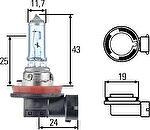 HELLA Лампа H8 12V 35W 8GH008356-121 (8GH008356-121)
