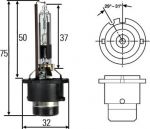 Hella 8GS 007 001-241 лампа накаливания, основная фара на MAN TGA