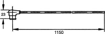 Hella 8KA 500 218-002 соединительный провод, наружное зеркало на MAN M 90