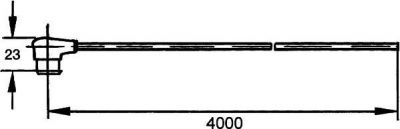 Hella 8KA 500 218-222 соединительный провод, наружное зеркало на MAN M 90