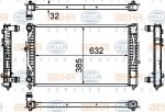 HELLA Радиатор VW/Audi A4/B5/A6 98- МКПП,+/-АС (8D0121251Q, 8MK376720-591)