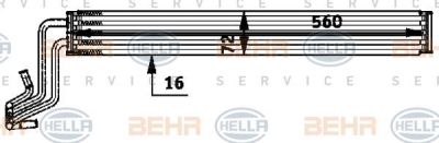 Hella 8MO 376 722-301 масляный радиатор, двигательное масло на VW TOUAREG (7LA, 7L6, 7L7)