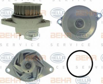 Hella 8MP 376 800-061 водяной насос на VW POLO CLASSIC (6KV2)