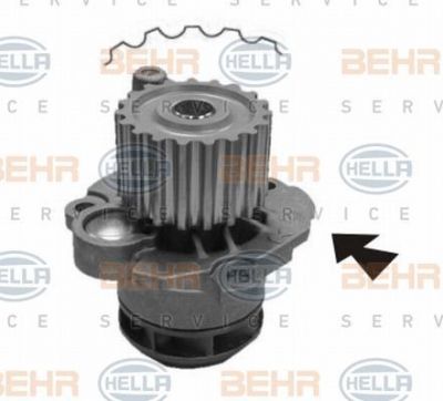 Hella 8MP 376 800-554 водяной насос на SEAT CORDOBA (6L2)