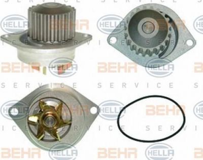 Hella 8MP 376 800-751 водяной насос на PEUGEOT 205 II (20A/C)