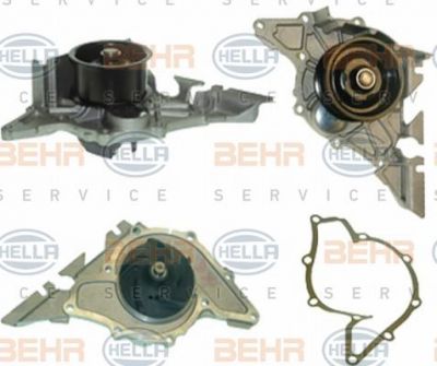 Hella 8MP 376 801-441 водяной насос на AUDI A6 Avant (4B5, C5)