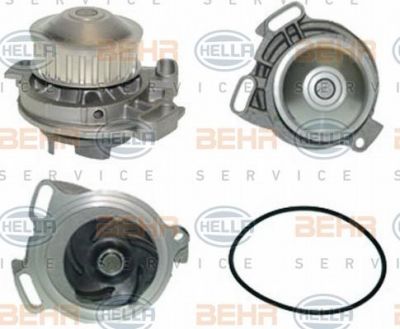 Hella 8MP 376 801-601 водяной насос на AUDI 100 (44, 44Q, C3)