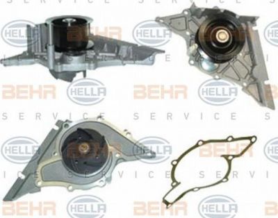 Hella 8MP 376 801-671 водяной насос на AUDI A6 Avant (4B5, C5)