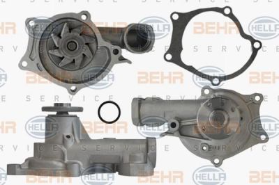 Hella 8MP 376 802-411 водяной насос на HYUNDAI LANTRA I (J-1)