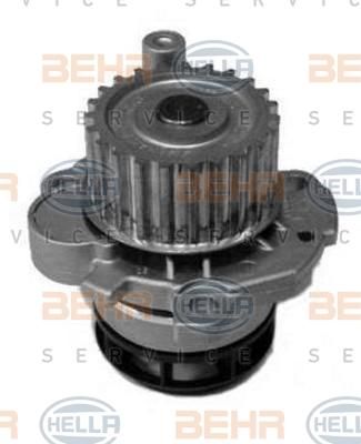 Hella 8MP 376 802-474 водяной насос на AUDI A3 Sportback (8PA)