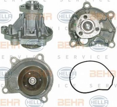 Hella 8MP 376 802-741 водяной насос на SKODA FABIA Combi