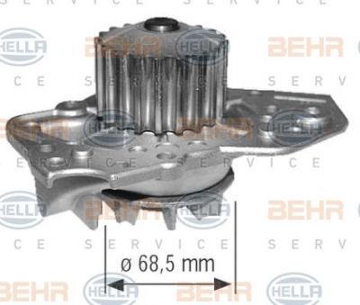 Hella 8MP 376 803-144 водяной насос на PEUGEOT 405 II Break (4E)