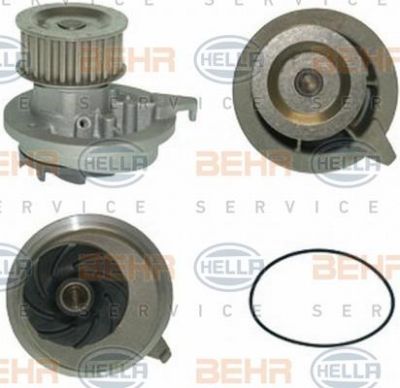Hella 8MP 376 806-021 водяной насос на OPEL KADETT E фургон (37_, 47_)