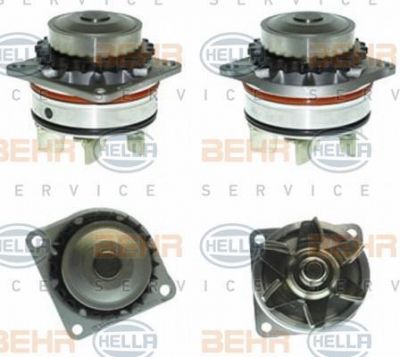 Hella 8MP 376 807-121 водяной насос на NISSAN PATHFINDER II (R50)