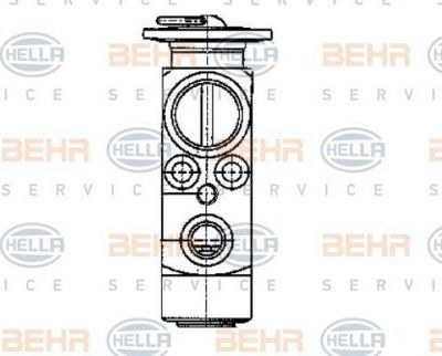 Hella 8UW 351 234-041 расширительный клапан, кондиционер на MAN F 2000