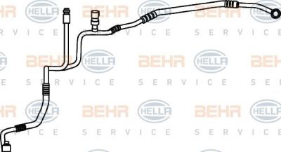 Hella 9GS 351 337-191 трубопровод высокого давления, кондиционер на FORD MONDEO III (B5Y)