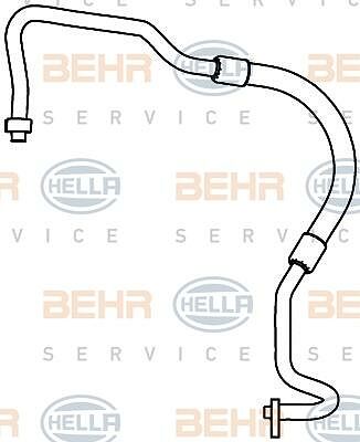 Hella 9GS 351 338-131 трубопровод высокого / низкого давления, кондицион на FORD FOCUS II седан (DA_)