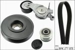 Hepu 20-1853 поликлиновой ременный комплект на FORD FOCUS II седан (DA_)