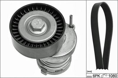 Hepu 20-1878 поликлиновой ременный комплект на SKODA ROOMSTER Praktik (5J)