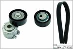 Hepu 20-1892 поликлиновой ременный комплект на PEUGEOT 406 Break (8E/F)