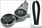 Hepu 20-1895 поликлиновой ременный комплект на SKODA SUPERB (3U4)