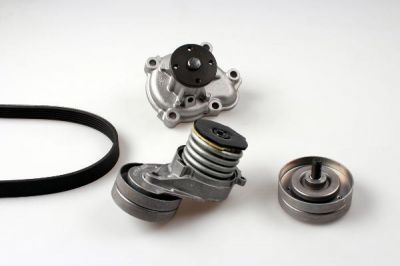 Hepu PK03410 водяной насос + комплект ручейковых ремней на OPEL ASTRA G универсал (F35_)