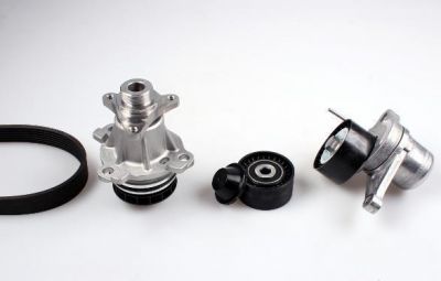 Hepu PK09070 водяной насос + комплект ручейковых ремней на OPEL MOVANO B фургон