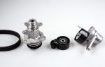 Hepu PK09071 водяной насос + комплект ручейковых ремней на OPEL MOVANO B фургон