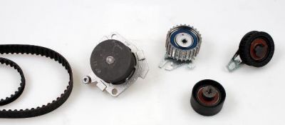 Hepu PK10124 водяной насос + комплект зубчатого ремня на ALFA ROMEO 156 (932)