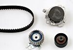 Hepu PK10870 водяной насос + комплект зубчатого ремня на ALFA ROMEO 156 (932)