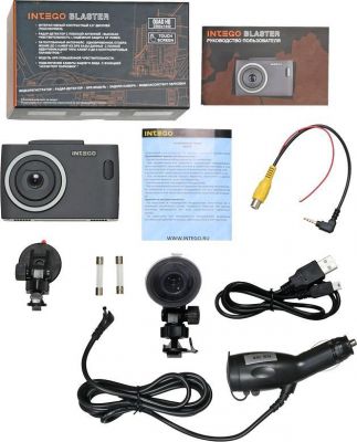 INTEGO Антирадар с видеорегистратором INTEGO BLASTER Quad HD , GPS, сенсорный экран (BLASTER)