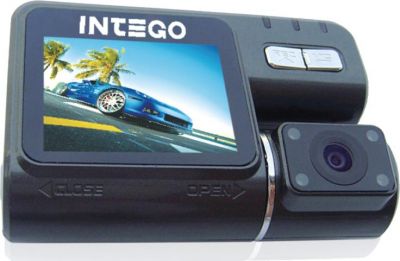 INTEGO Видеорегистратор INTEGO VX-305DUAL, 2 камеры, монитор 2 (VX305DUAL)