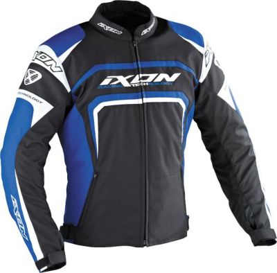 Ixon 100101025-1016-M EAGER куртка текстиль. Муж M BLACK/WHITE/BLUE