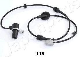 JapanParts ABS-118 датчик, частота вращения колеса на NISSAN ALMERA II (N16)