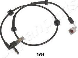 JapanParts ABS-151 датчик, частота вращения колеса на NISSAN PRIMERA (P12)