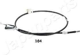JapanParts BC-104 трос, стояночная тормозная система на NISSAN ALMERA II Hatchback (N16)