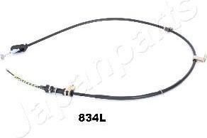 JapanParts BC-834L трос, стояночная тормозная система на SUZUKI BALENO Наклонная задняя часть (EG)