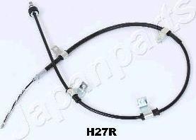 JapanParts BC-H27R трос, стояночная тормозная система на HYUNDAI GETZ (TB)