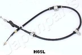 JapanParts BC-H65L трос, стояночная тормозная система на HYUNDAI LANTRA II Wagon (J-2)
