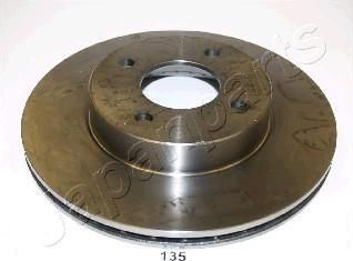 JAPANPARTS Диск торм.пер. NISSAN ALMERA N15 01/98-04/00 без ABS (DI-135)