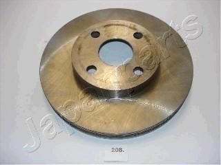 JapanParts DI-208 тормозной диск на BYD F3